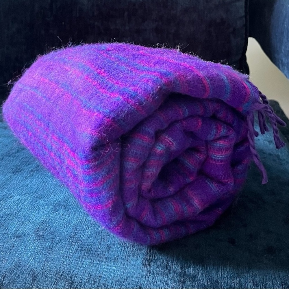 Meditation Blanket · Himalayan Wool & Yak · Travel · Living Ritual